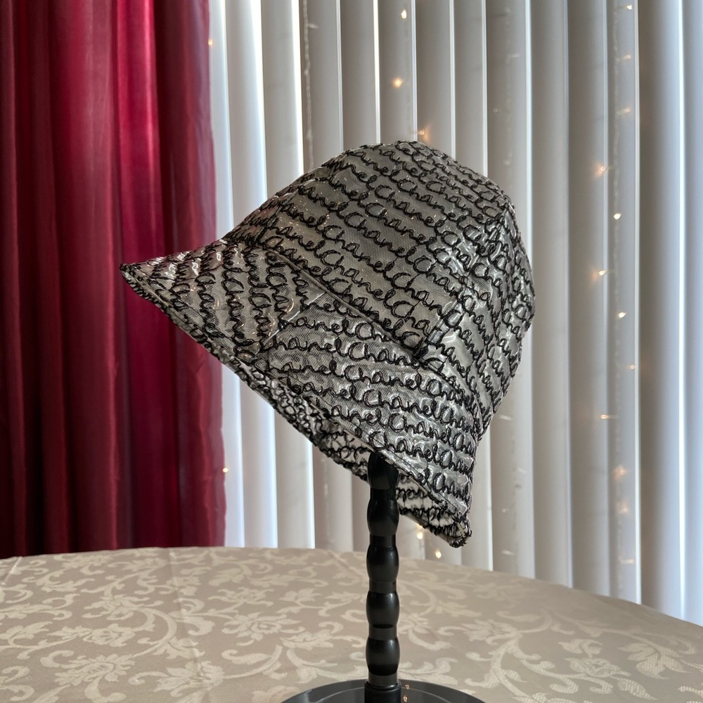 Chanel rain hat